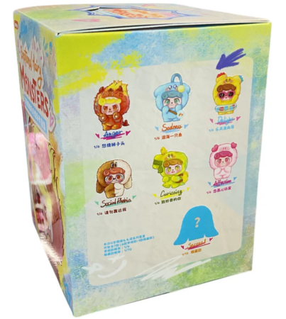 Q.KID kollektsioneeritav figuur Emotional Hairy Monsters, JO-2025025 