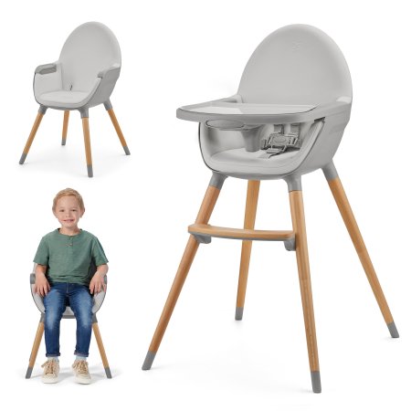 KINDERKRAFT söögitool  FINI 2 GREY, KHFINI02GRY0000 