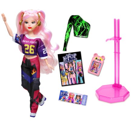 K-POP DIVA SQUAD nukk, 29 cm, assortii., 81157 