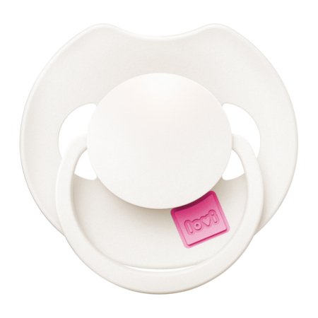 LOVI Prime silikoonist dünaamiline lutt, Rose/Rose Cream, 0–6 kuud, 2 tk, 34/454 