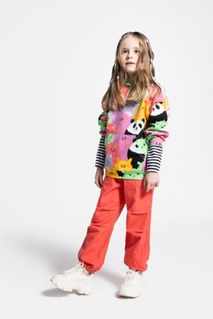 COCCODRILLO püksid REBEL GIRL KIDS, roosa, WC5119101RGK-025-122, 122 cm 