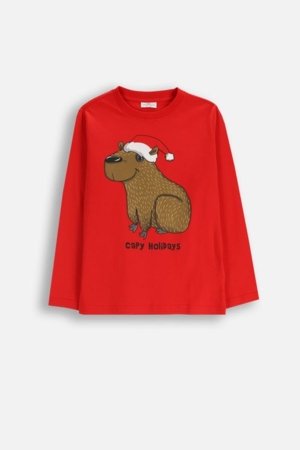 COCCODRILLO t-särk, punased, cm 