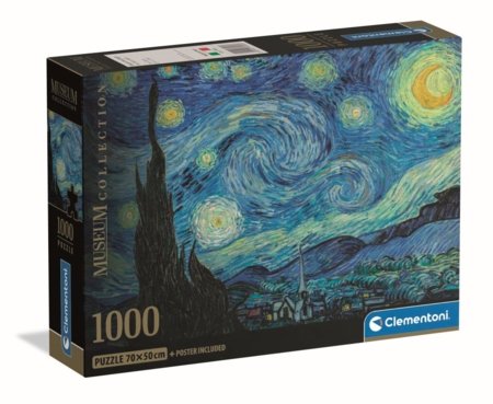 CLEMENTONI Puzzle tähtede öö, 1000 tk,, 37065 
