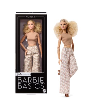 BARBIE Basics No07 heledate juustega nukk, JJX26 