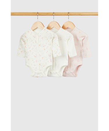 MOTHERCARE pikkade varrukatega bodi 3 tk., FC109 639998