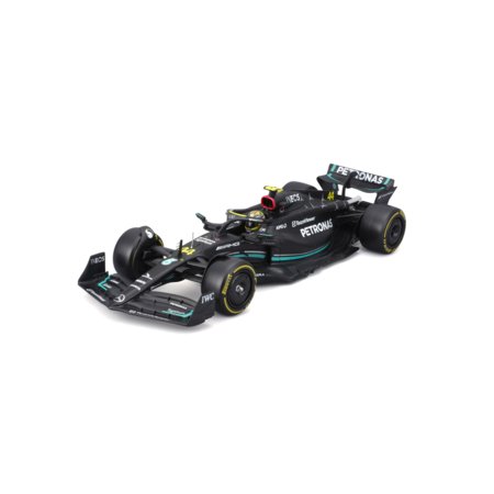 BBURAGO 1:24 automudel koos väljapanekukarbiga F1 Mercedes-AMG F1 W14 E Performance, 18-28028 
