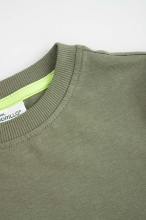 COCCODRILLO lühikeste varrukatega t-särk, rohelised, WC6143205FBK-011-098, 98 