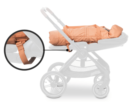 HAUCK magamiskott 3in1 CARRY N PLAY, Dots cork, 530078 