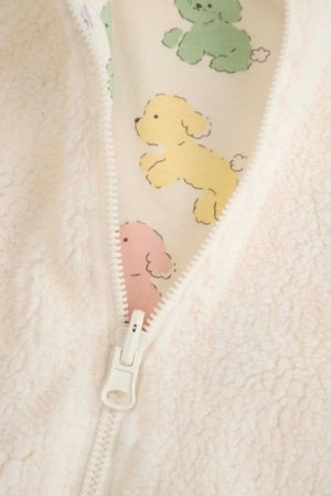 COCCODRILLO hüppaja HAPPY PUPPY GIRL NEWBORN, kreemjas, ZC5132601HGN-002-086, 86 cm 