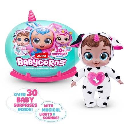 BABYCORNS nukk aksessuaaridega Magical Rainbocorn Babies, 1 seeria, assortii., 92108 