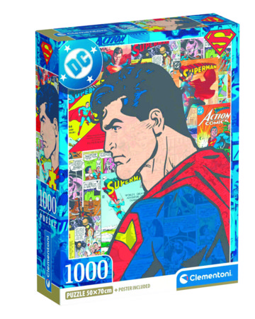 CLEMENTONI pusle Superman, 1000 tk, 37507 