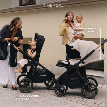 KINDERKRAFT universaalne käru 2IN1 NEA 2.0, platinum grey, KSNEA002GRY2000 