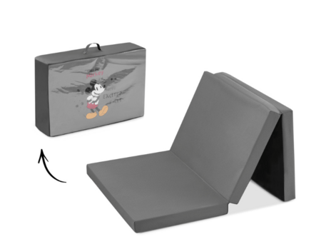 HAUCK kokkupandav reisimadrats, 120x60 cm., Mickey Mouse/Grey, 890301 