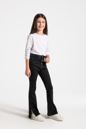 COCCODRILLO joggers JEANS COLLECTION GIRL, mustad, ZC4123104JCG-021-164, 164 cm 