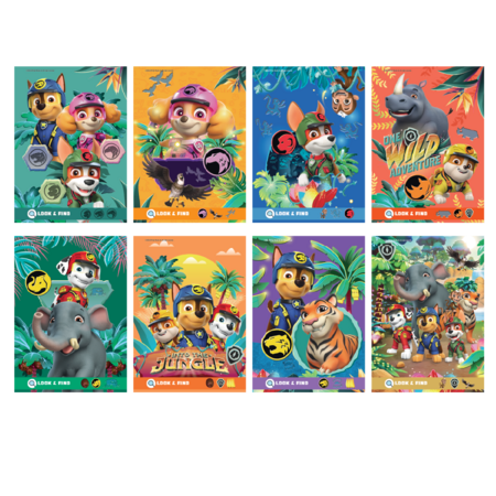 DODO maagiline veega värvimisraamat Paw Patrol – Džungel, 200630 