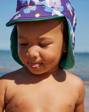 BAMBINO MIO ümberpööratav ujumismüts 0-12 k., wave patrol, SWHAT0-12MWAV 