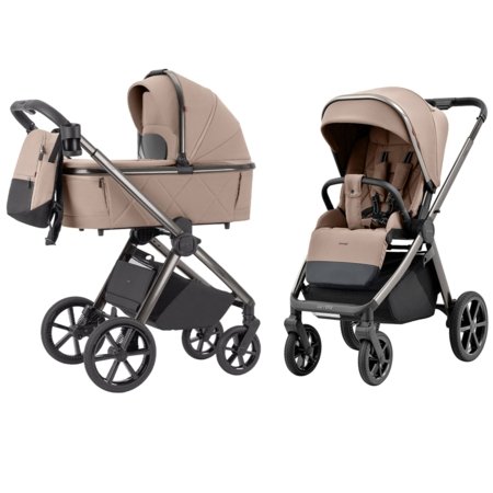CARRELLO universaalne käru OMEGA 2IN1, Fantastic beige, CRL-6530/1 