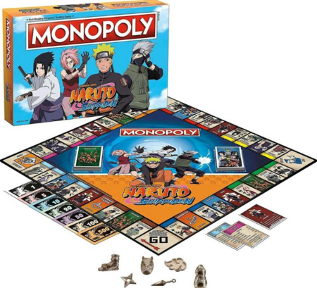 MONOPOLY lauamäng Naruto, EN, WM00167-EN1-6 