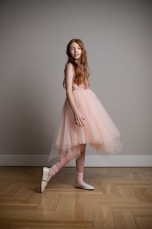 COCCODRILLO varrukateta kleit, roosa, suurus 