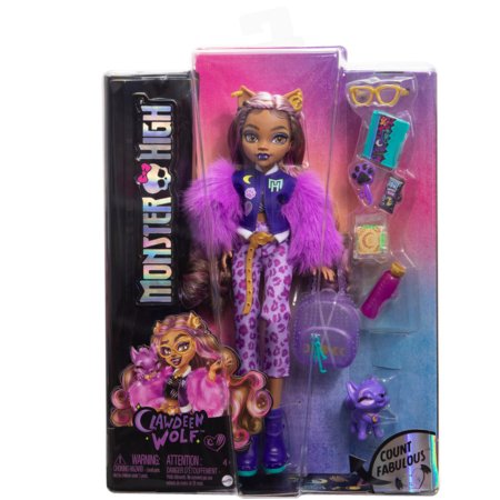 MONSTER HIGH Clawdeen Wolf, HRP65 