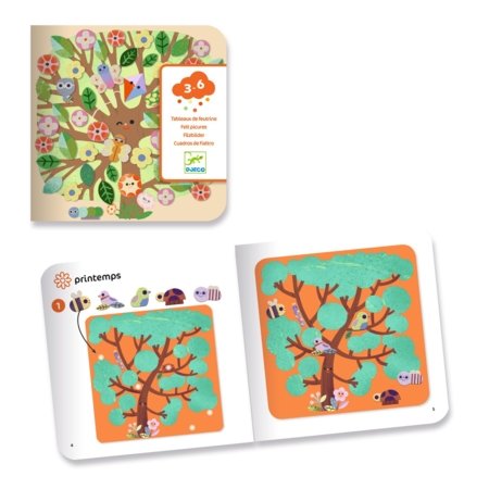 DJECO vildikollaaži loovuskomplekt, DJ00089 