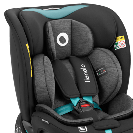 LIONELO turvatool NAVY I-SIZE, Black turquoise,  40-150 cm., LO-NAVY I-SIZE 