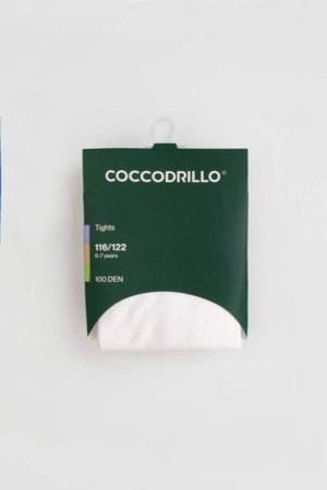 COCCODRILLO sukad TIGHT VISCOSE, valge, ZC5380701TVP-001-092, 92/98 cm 
