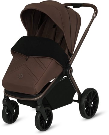 LIONELO universaalne käru MIKA PLUS 2IN1, Mocha mousse 