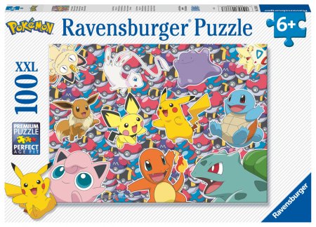 RAVENSBURGER pusle Pokemon 100 tk, 13338 13338