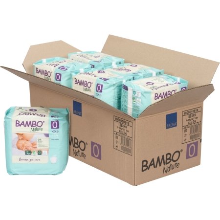 BAMBO mähkmed, 0 suurus, 1-3 kg, 24 tk., BAMBN9447 BAMBN9447