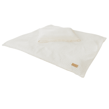 ROBA kaheosaline voodipesu komplekt beebivoodile SEASHELLS OYSTER, 80x80 cm, 35x40 cm, White, 314090G281 