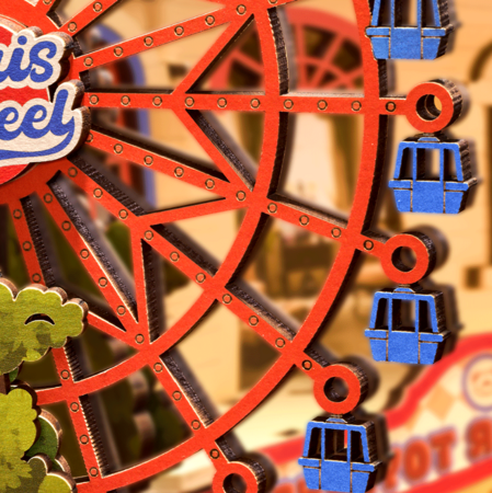 ROLIFE puidust konstruktor Muinasjutu lõbustuspark, TGB17 