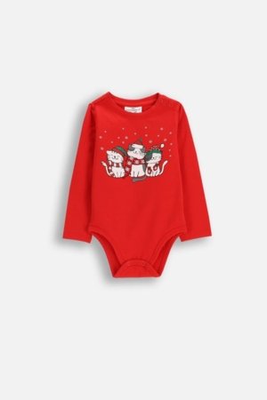 COCCODRILLO bodi, punane, cm 