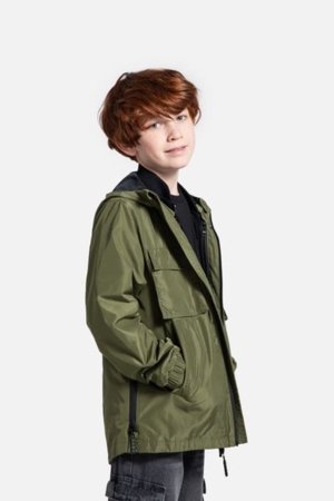 COCCODRILLO jope OUTERWEAR BOY JUNIOR, roheline, WC5152402OBJ-027-164, 164 cm 