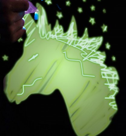 SPLAT PLANET pimedas helendav särk Unicorn, 12-13 aastat, SPG0014 SPG0014
