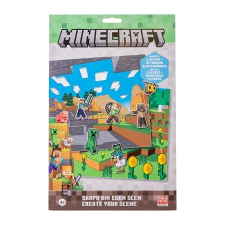 MINECRAFT kleebiste komplekt Create your Scene, 166500310 