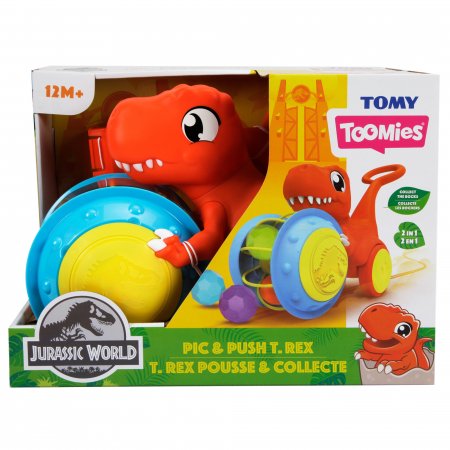 TOMY liugur Pic & Push T-Rex, E73254 E73254