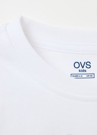OVS pikkade varrukatega t-särk, valged, 140 cm, 002073868 
