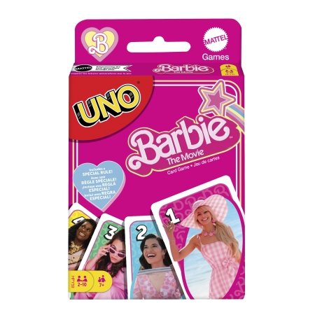 UNO BARBIE filmiteemalised mängukaardid HPY59