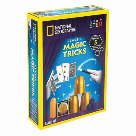 NATIONAL GEOGRAPHIC maagia trikkide komplekt Classic Magic Tricks, RTMAGIC5 