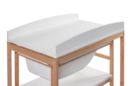 OKBABY puidust mähkimislaud koos vanni ja mähkimisalusega, 39330100 