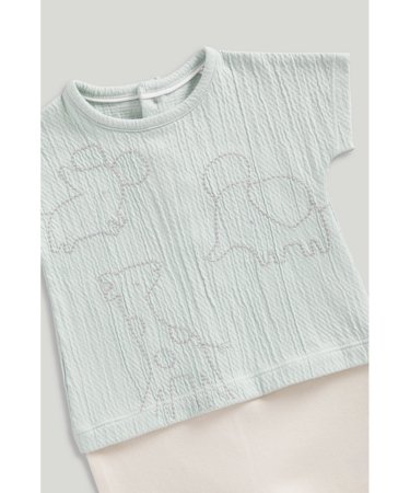 MOTHERCARE lühikeste varrukatega särk ja retuusid, LL806 80 