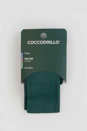 COCCODRILLO sukad TIGHT MICROFIBRE PLAIN, roheline, cm 