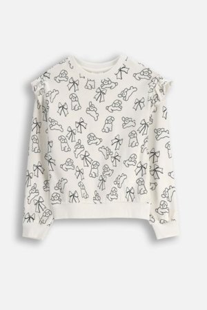 COCCODRILLO t-särgid FROSTING PUDDLE GIRL KIDS, kreemjas, cm 