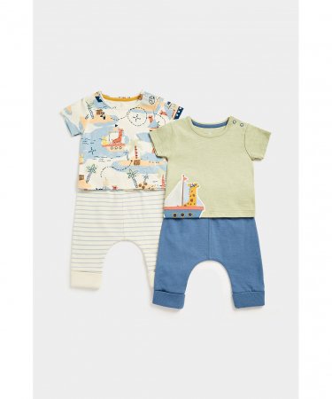 MOTHERCARE lühikeste varrukatega t-särk + püksid, EB624 623553
