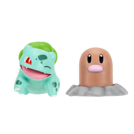 POKEMON Diglett ja Bulbasaur figuurid, 2 tk, PKW4061 
