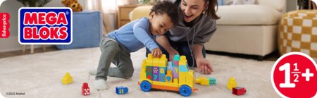 MEGA BLOKS Build & Count buss, JKG34 