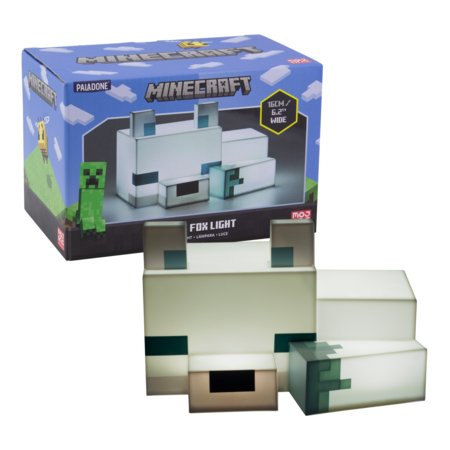 PALADONE MINECRAFT dekoratiivne LED-valgusti Arctic Fox, PP10557MCFV2 