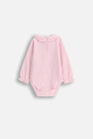 COCCODRILLO pikkade varrukatega beež särk NOSTALGIC MEADOW GIRL NEWBORN, roosa, WC5112101NGN-033-080, 80 cm 