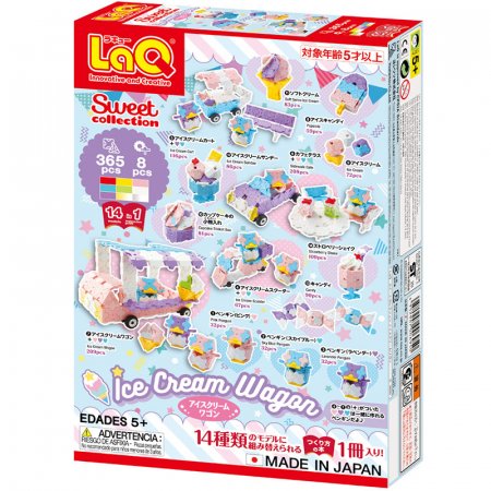 LAQ Jaapani konstruktor Sweet Collection Ice Cream Wagon, 4952907006950 4952907006950